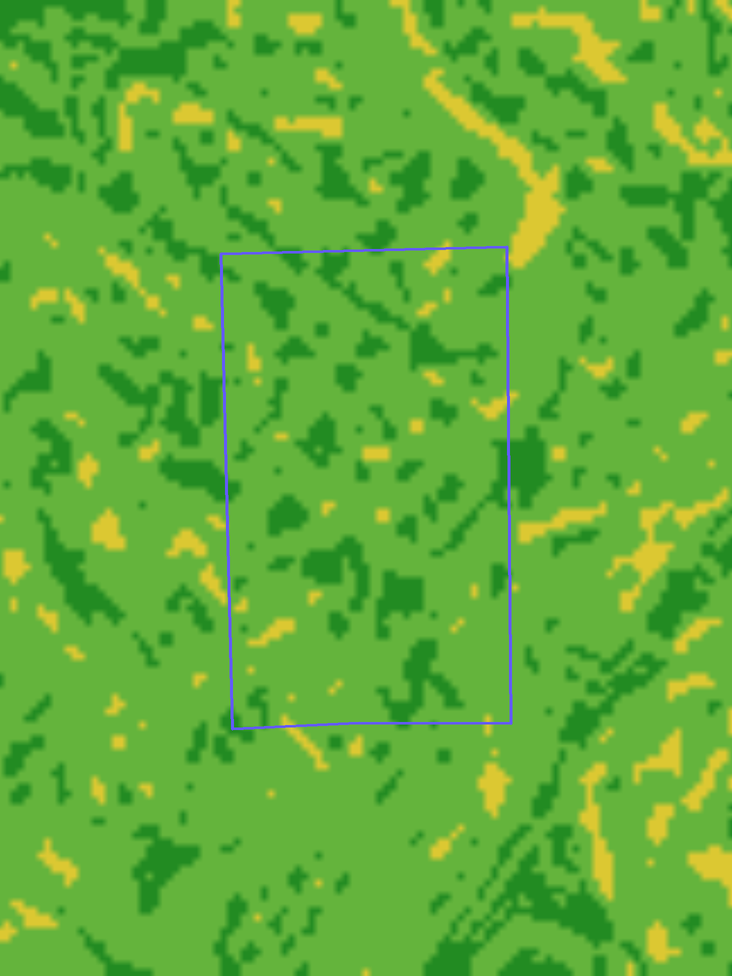 Mapa de declividade real